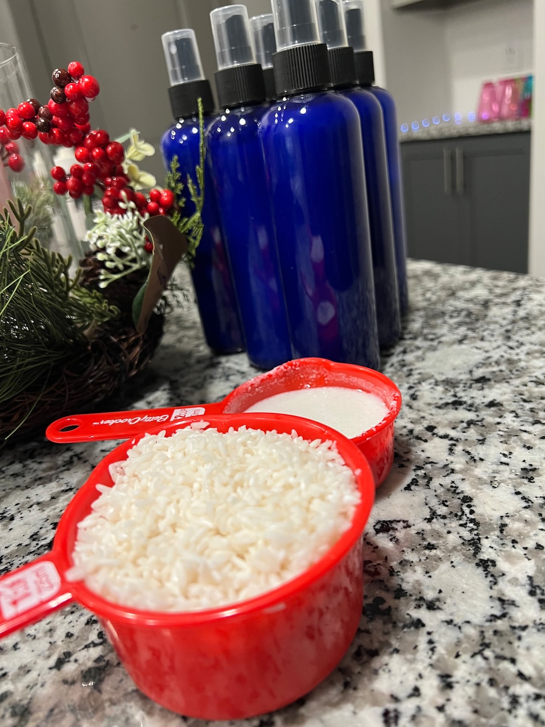 Coconut Milk Rice Water Leave in Growth Conditioner Mist for Etsy