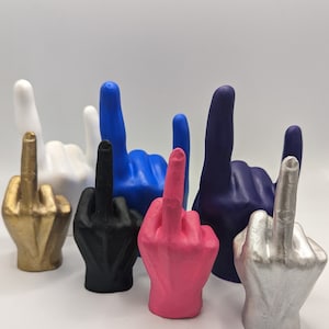 Gute Middle Finger Candle - Hand Gesture FCK You Candle (Gold) – Gute Decor