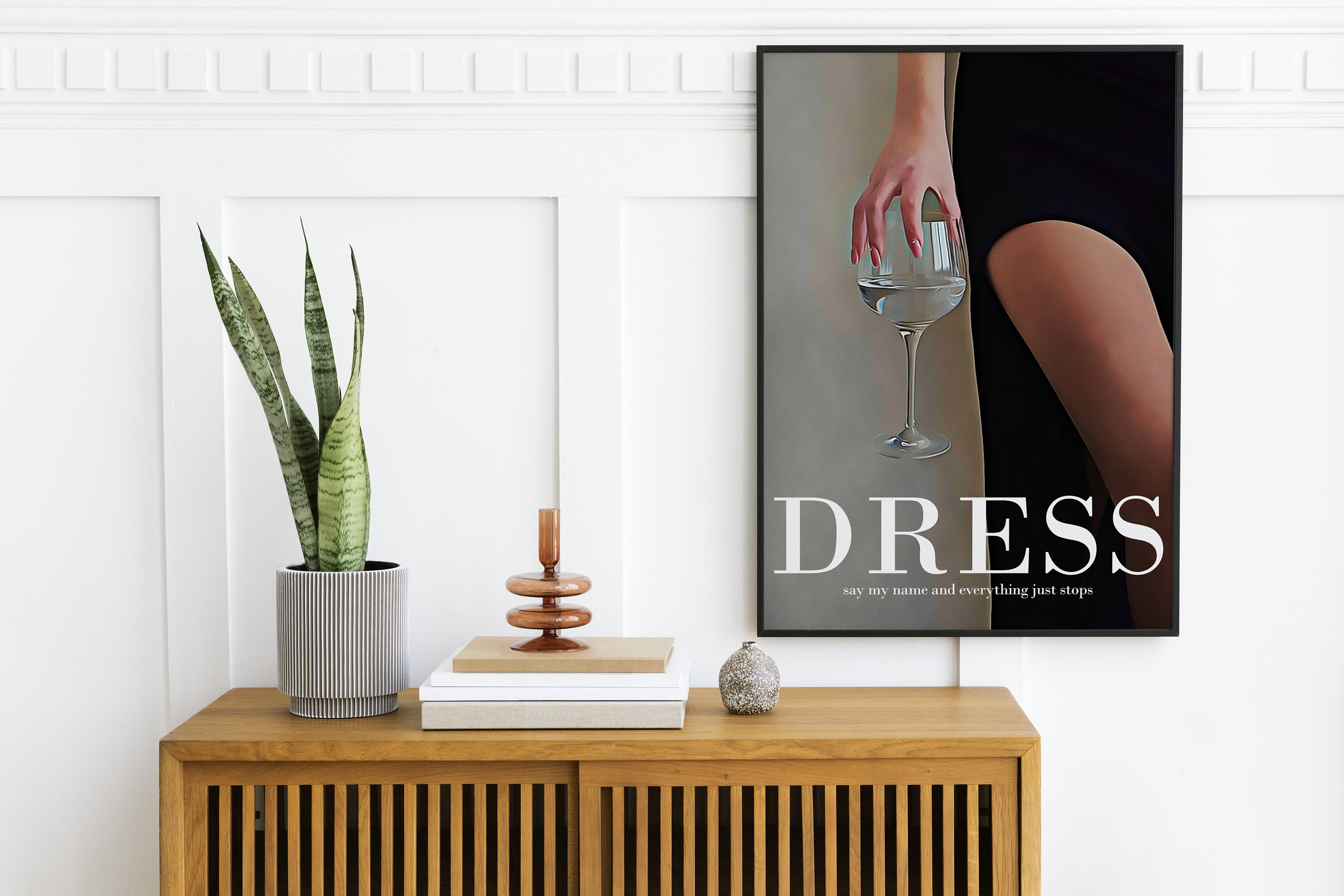 Discover Dress Print Taylor Poster