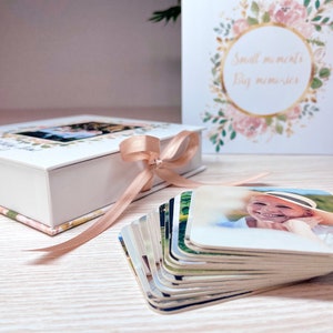 Cartas de baralho personalizadas Photo Match, jogo de cartas para combinar vínculos familiares, imagem de família, presente para avós, presente exclusivo