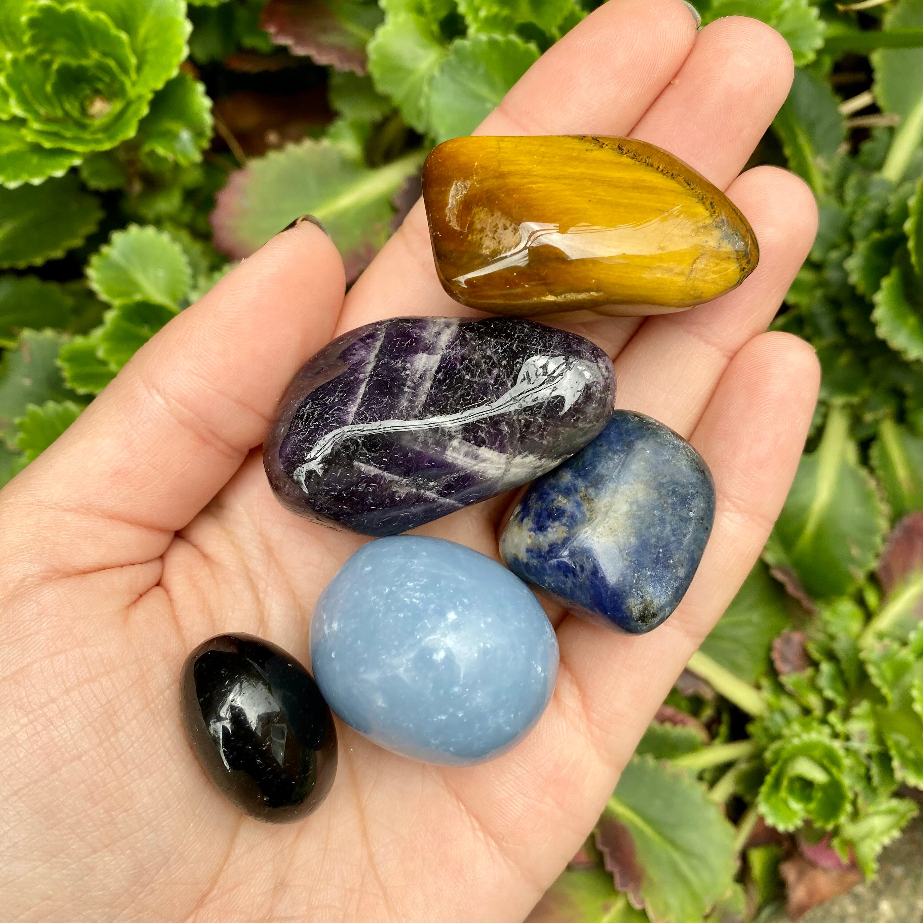 Hand picked Crystals for Anxiety Panic attacks Set of 5 Etsy