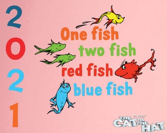 Download Dr Seuss Fish Svg Etsy