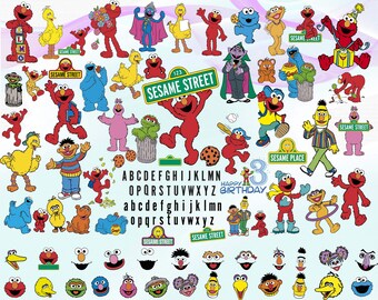 Download Sesame Street Svg Etsy