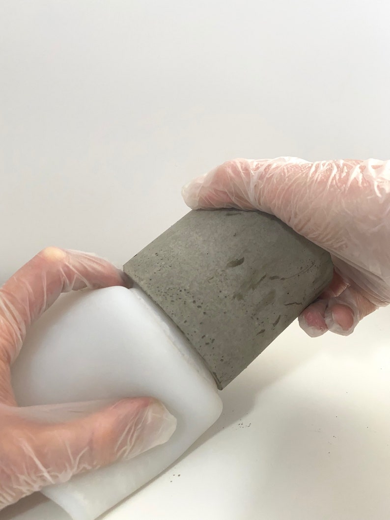 Beginner Guide How to Make Concrete Candles Cement Vessels Etsy