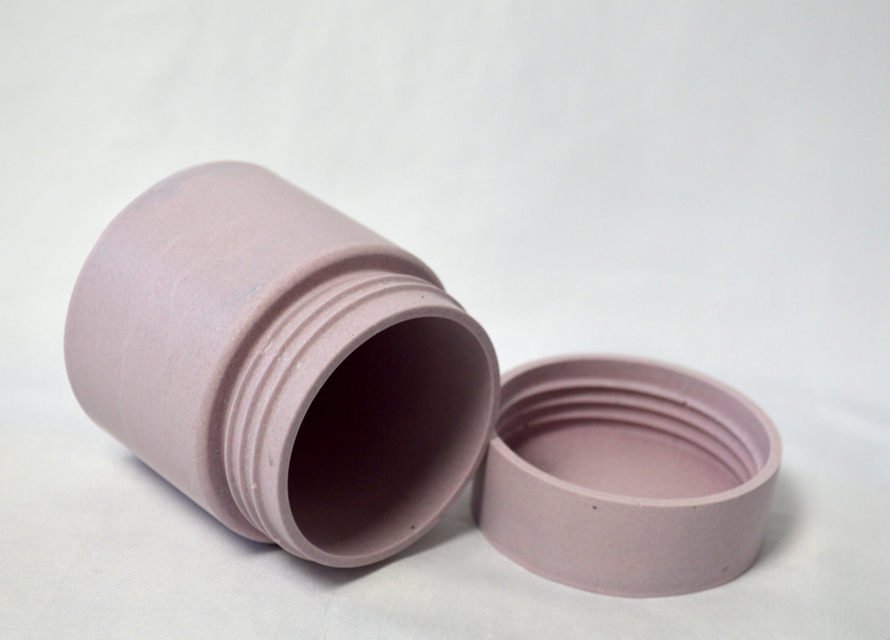 Large Candle Vessel Jar Mould/mold With Lid Concrete Cement Etsy UK