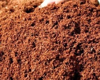 Turba de fibra de coco orgánica: medio de cultivo natural para orquídeas e hidropónico