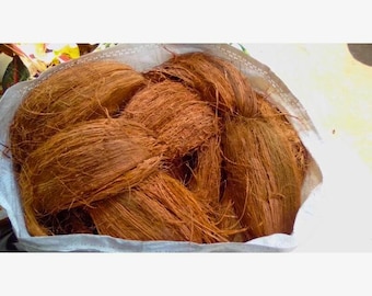 Medio 100 % natural para orquídeas: fibra de cáscara de coco para hoyas, anturios, bonsáis y plantas tropicales.