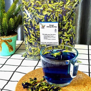 Organic Butterfly Pea Flower Tea: Natural Blue Food Coloring