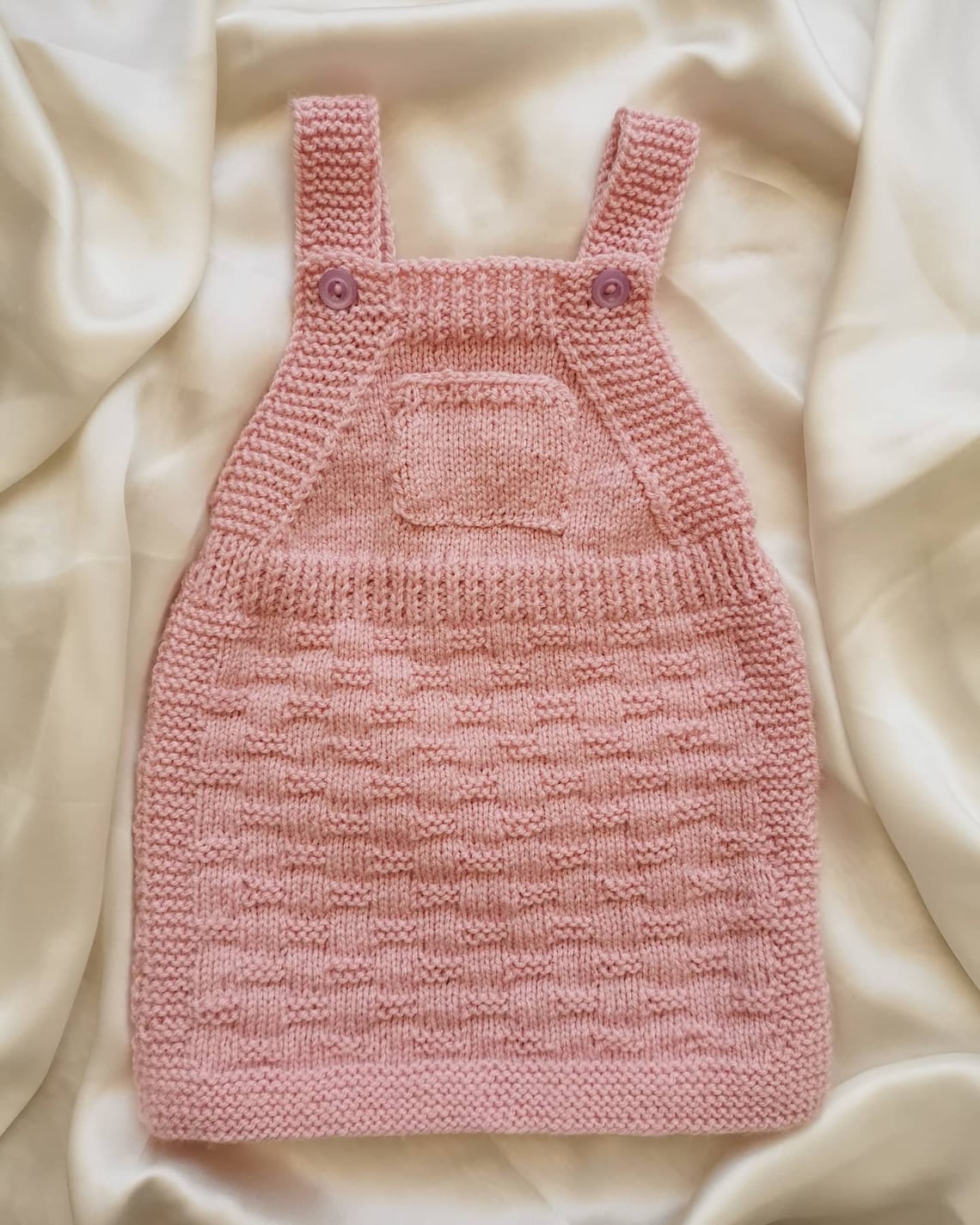 Knitting Dress/baby Dress/pink Dress/baby Knitting/pink Knitting