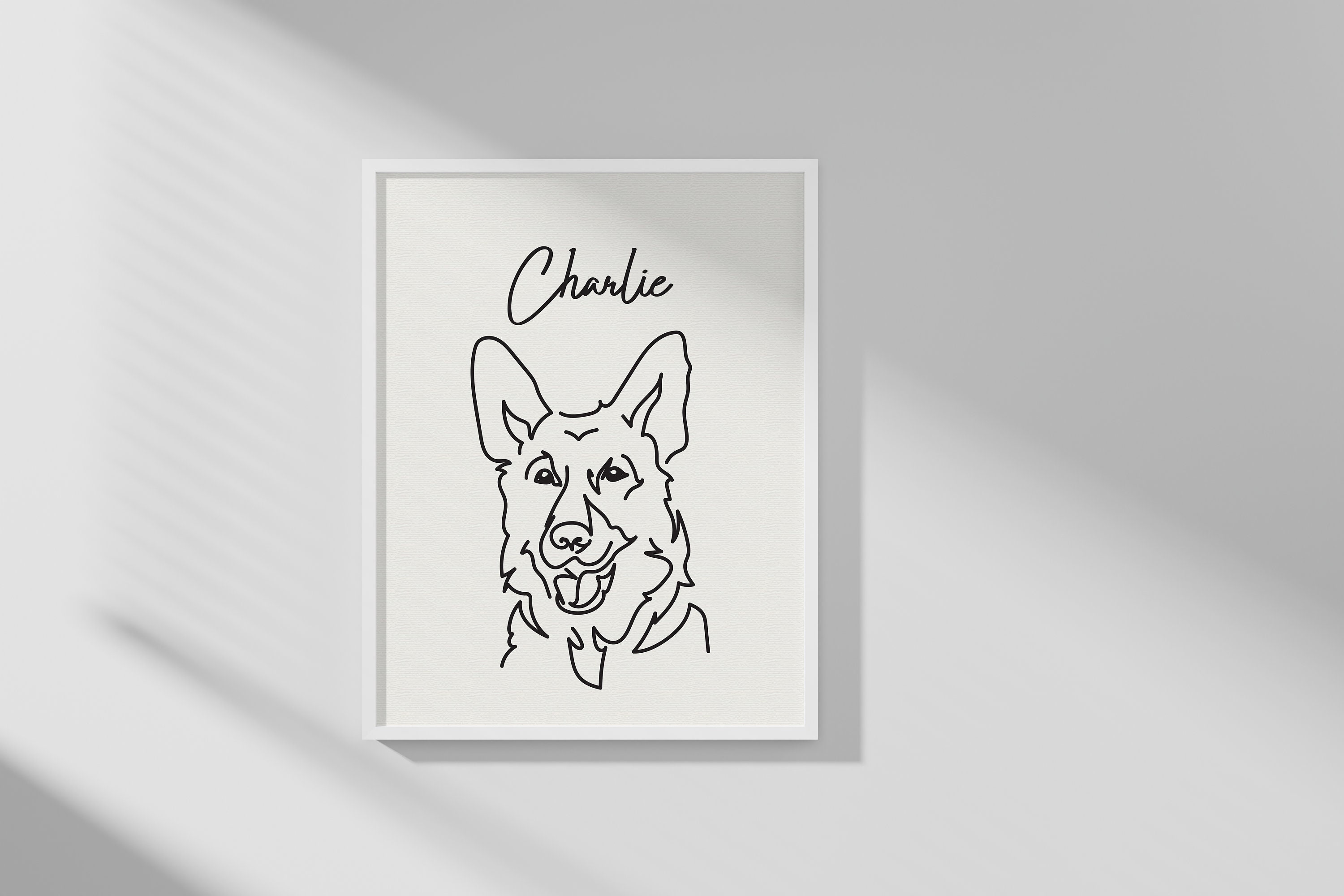 PET PORTRAIT Pet Line Art Pet Portrait Dog Portrait Custom | Etsy