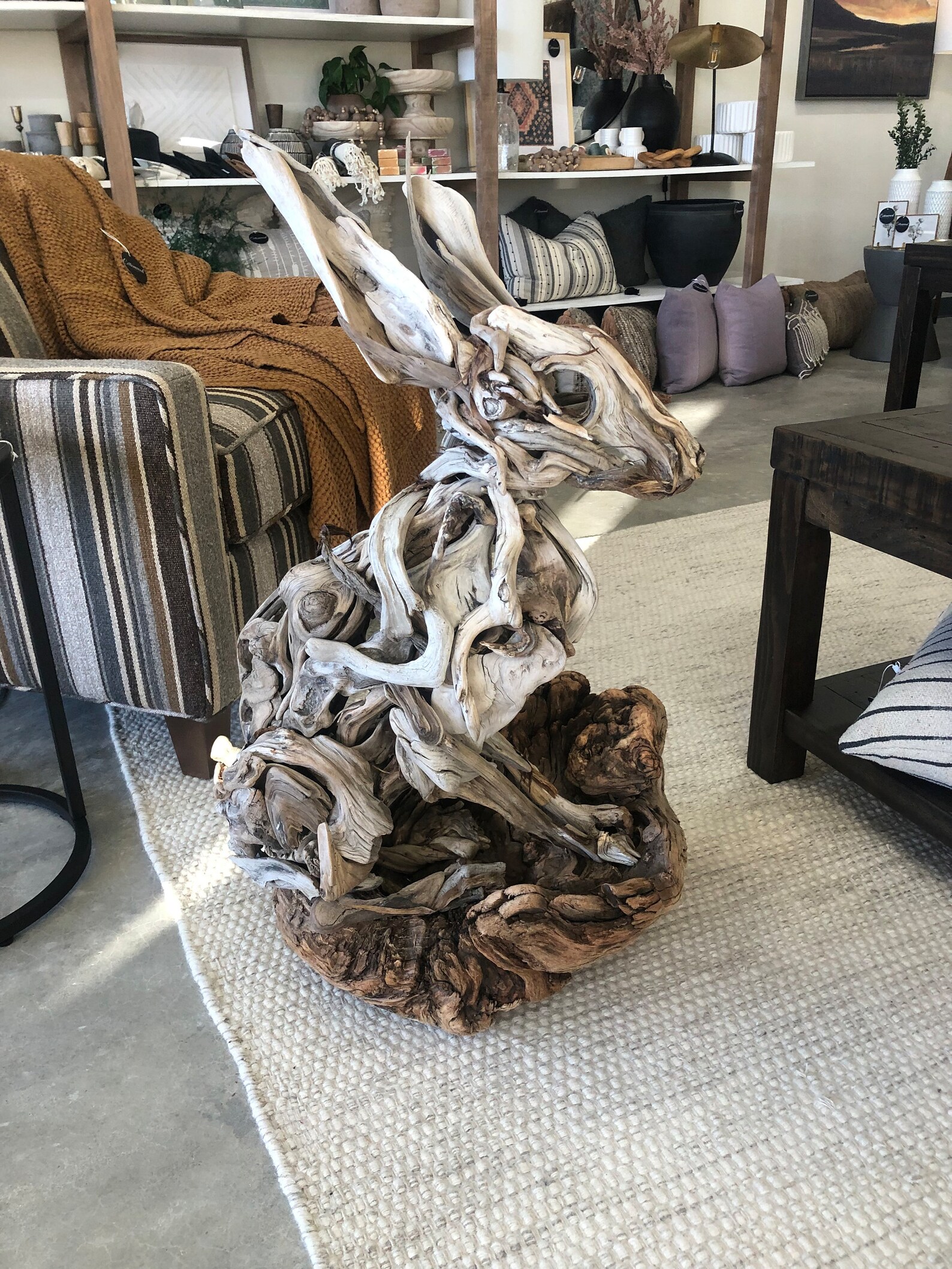 Driftwood Rabbit Etsy