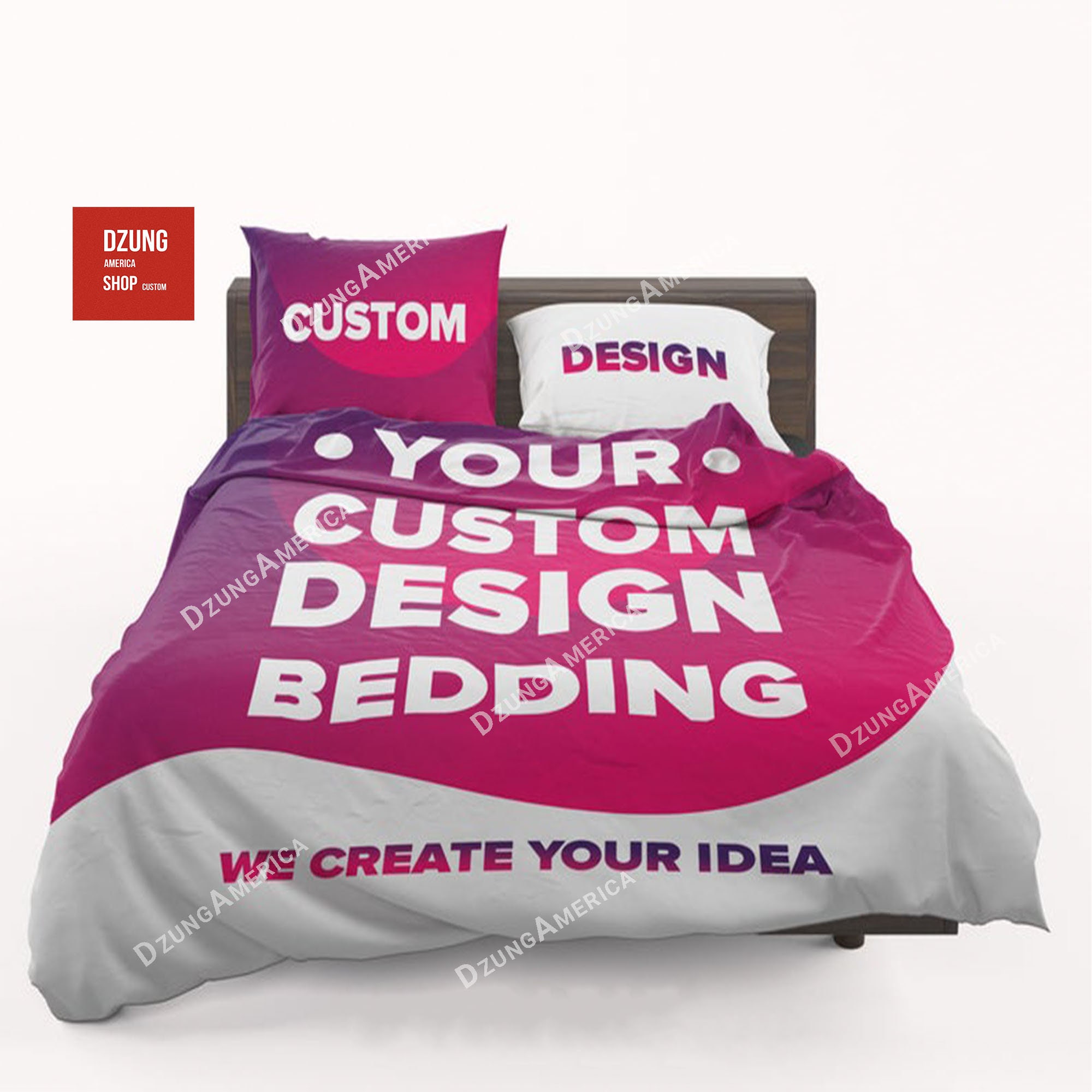 Custom Design Bedding Personalized Duvet Cover Your Custom Etsy