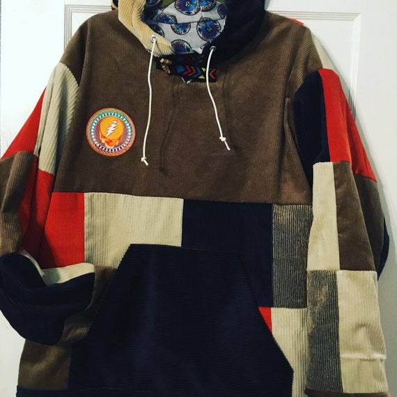 Corduroy Patchwork Hippie Custom Pull 