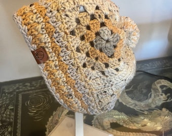 Steal Your Granny Square Slouchy Beanie