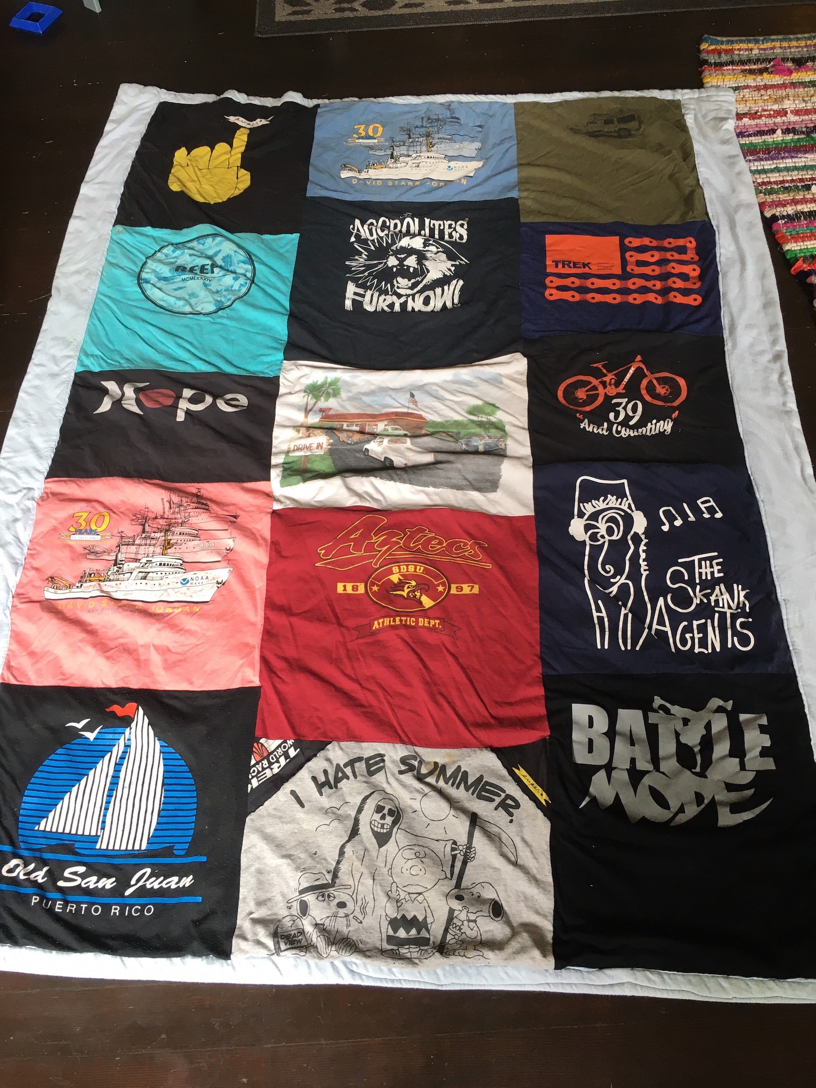 Customized Tshirt Blankets Etsy