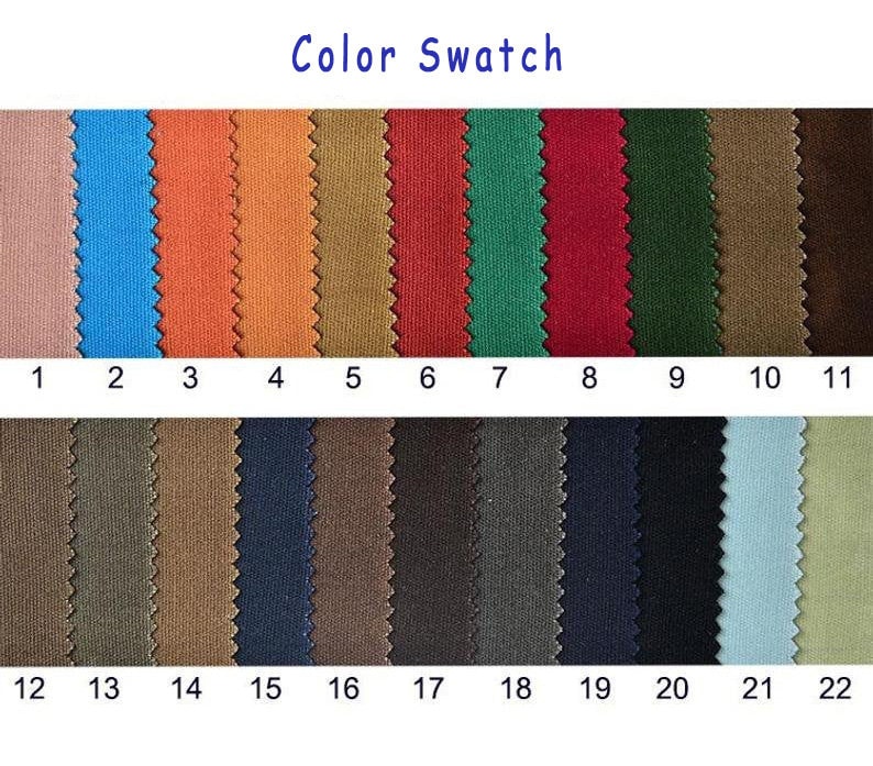 Hand Waxed Cotton Canvas Fabric 8oz Waxed Canvas Fabric Etsy