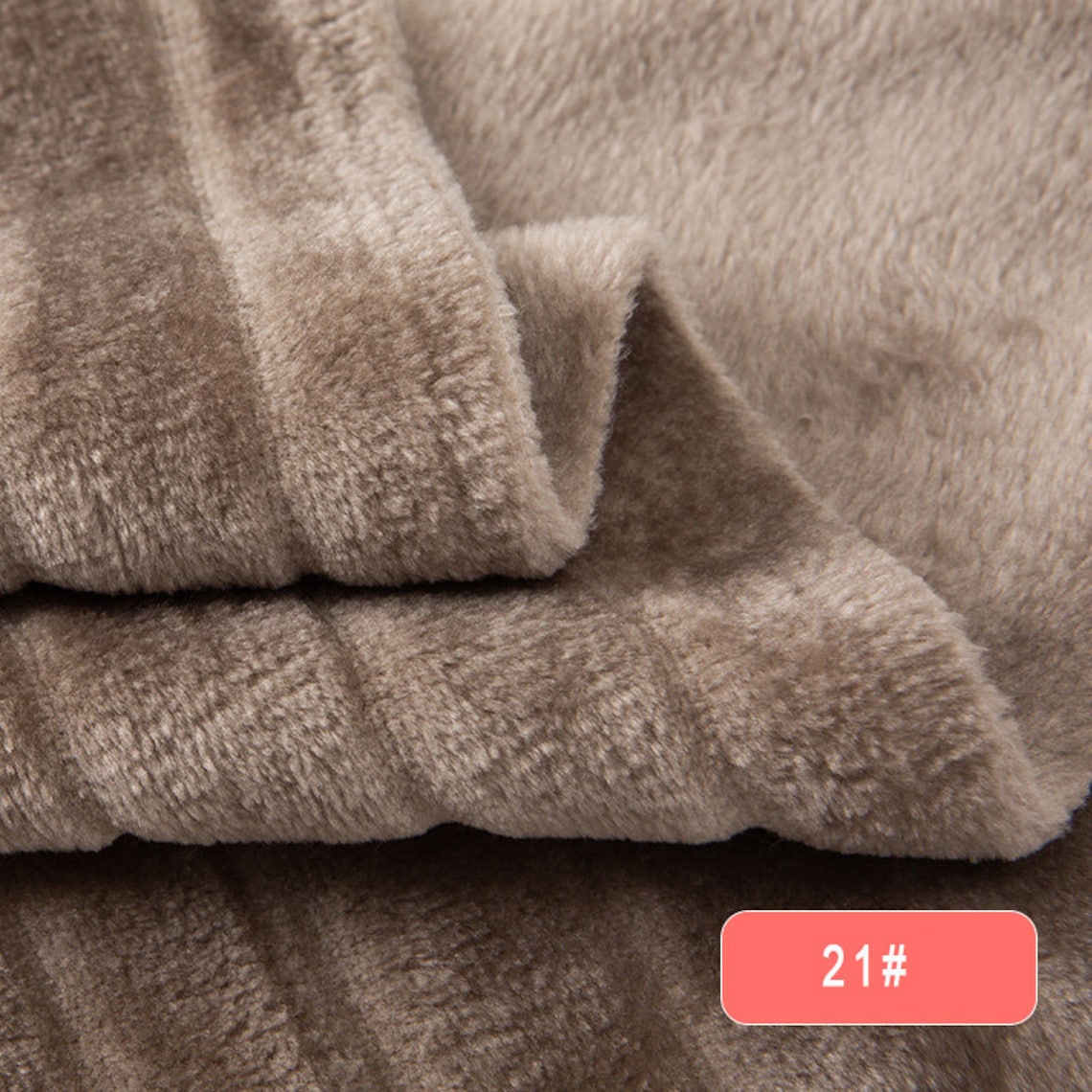 Thick Flannel Fabric Cuddly Fleece Fabric Doublesided Etsy