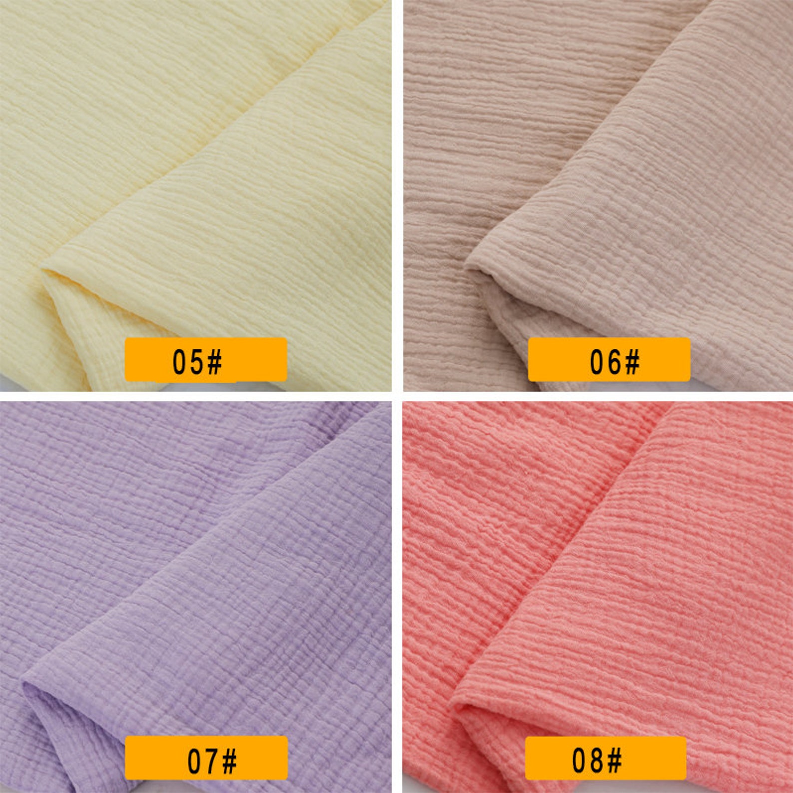 Gauze Cotton Fabric Double Gauze Fabric Pure Cotton Double Etsy