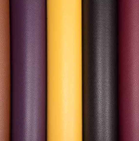 Self Adhesive Leather Fabric, Leather Repair Patch, Leather Repair Strips, Faux Leather Sheets Fabric, By the Half Yard