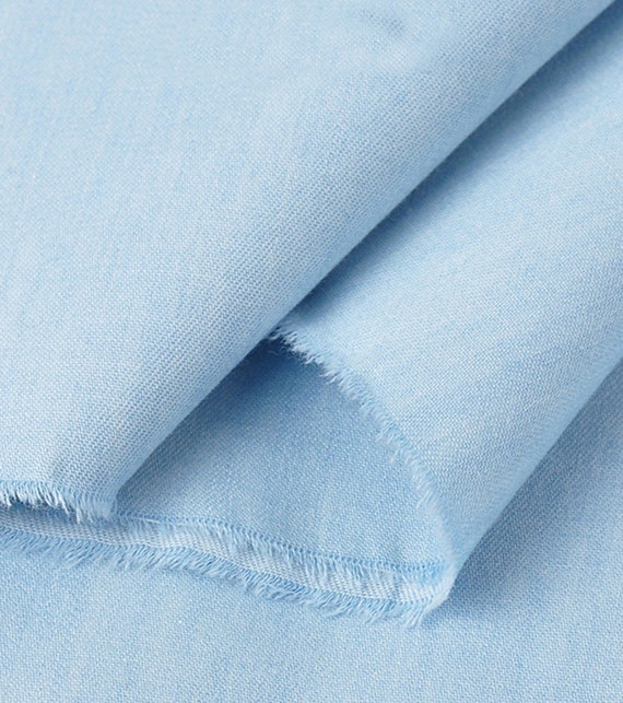 100% Cotton Blue Jeans Fabric Lightweight Denim Fabric By The Yard
