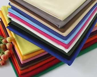 Canvas Fabric, Colored Canvas Fabric, Pure Cotton Thick Canvas, Curtain Fabric, Sofa Fabric, By The Half Yard