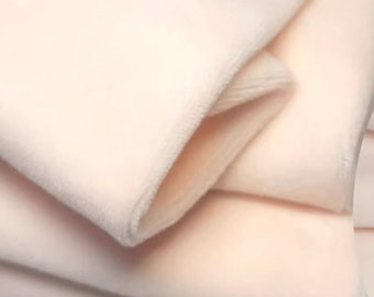 Doll Making Fabric, Doll Skin Fabric, Cotton Doll Skin Fabric, Quilting & Crafting Soft Fabric, 50cm x 80cm (19”x 31”)