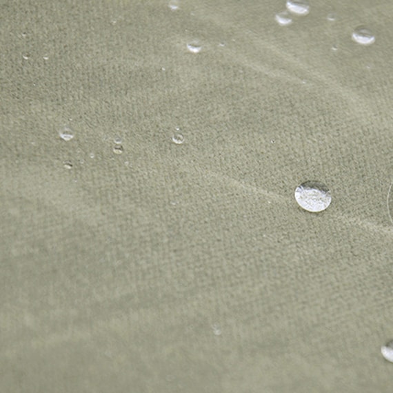 Waxed Canvas Fabric, 8 Oz Hand Waxed Cotton Canvas Fabric, Hand