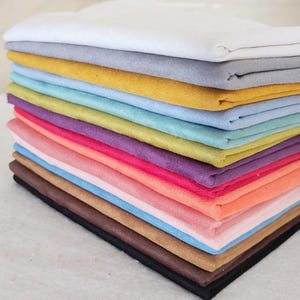 Faux Suede Fabric, Soft Suede Fabric, Light Weight Suede Fabric, Microsuede Fabric, Upholstery fabric, Suedette,Sofa Fabric,By the Half yard