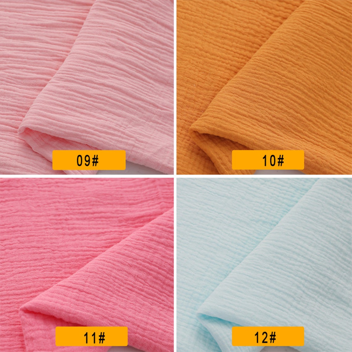 Gauze Cotton Fabric Double Gauze Fabric Pure Cotton Double Etsy