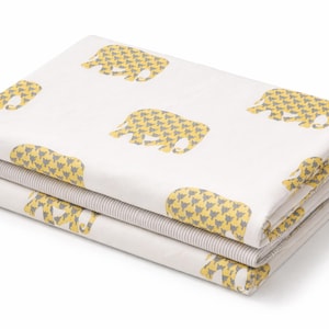 Jaipuri Hand Block Printed Queen Size Flat/Fitted Bedsheet with 2 Pillow Covers, Indian Cotton Bedding Set for Home Décor Nice Bedroom
