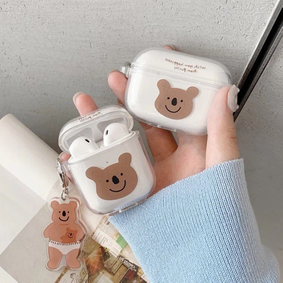Cute Smile Aesthetic Airpods Pro 2 Case Airpods 3 Case Kawaii Earphone Case  for Airpods Pro 3rd 1 2, Airpods Pro Case Cute AirPod Pro 2 Case -   Israel