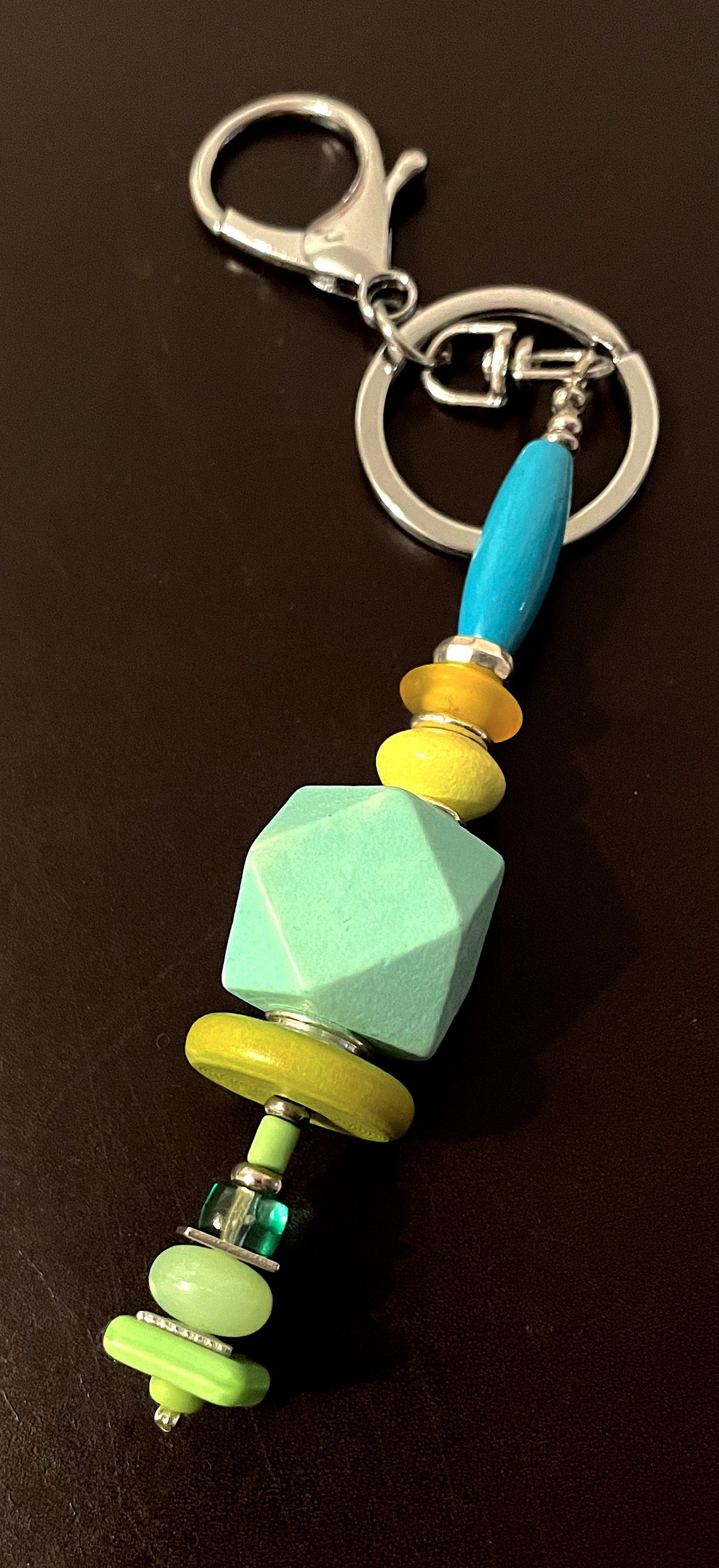 Porte-Clés En Perles Vierges WEWAYSMILE - Lot De 16 Barres Métalliques Pour Création DIY (Couleurs Mélangées)