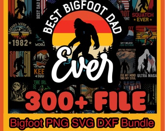 Bigfoot SVG Bundle, Sasquatch Silhouette, Cricut Files (Digital Download)