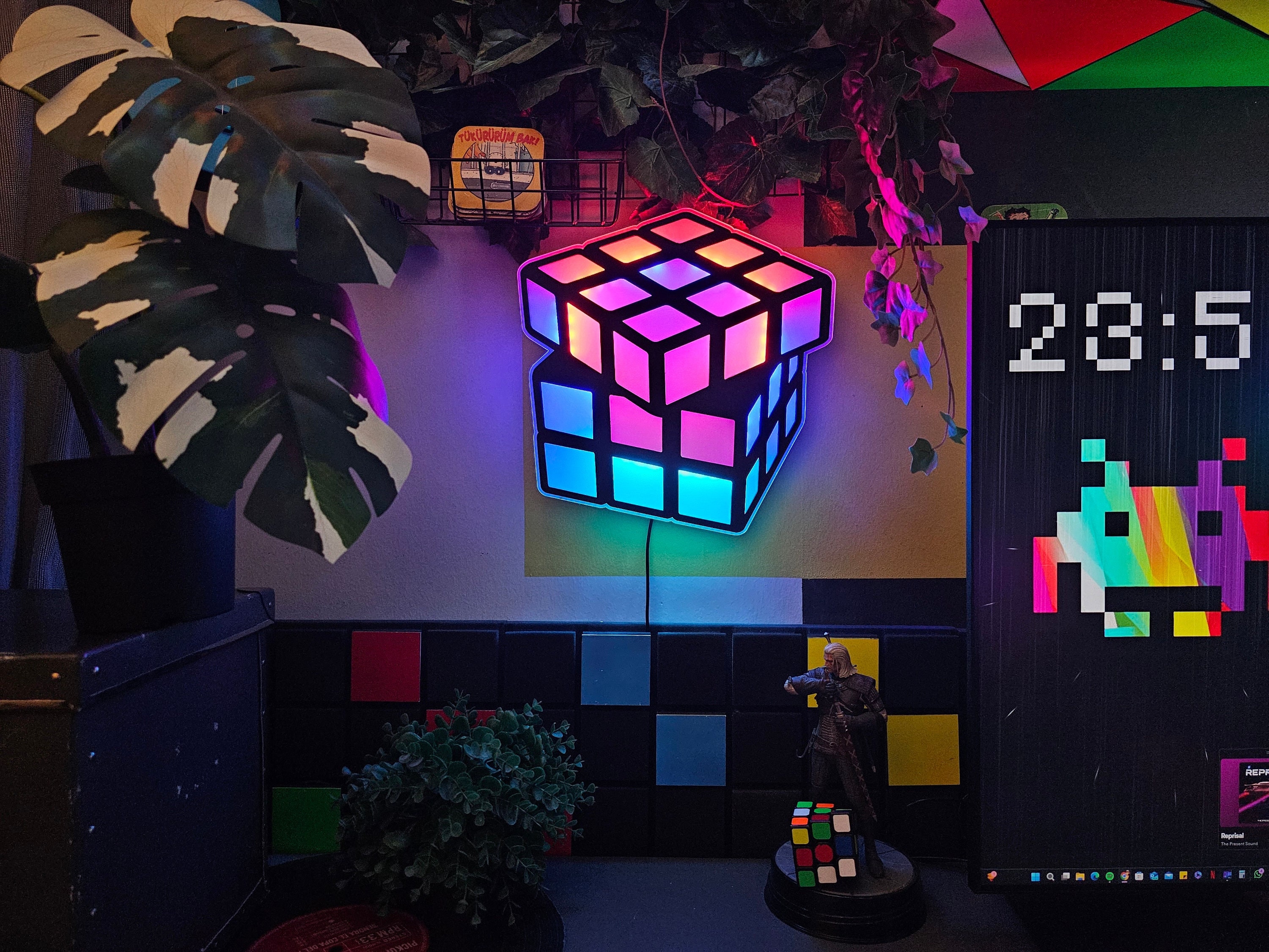 Rubik’s Cube Neoncolor Megahouse Japan Exclusive