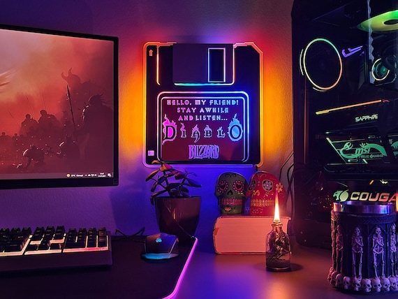 Unique LED Gaming Lamp for Perfect Gaming Setup and Room