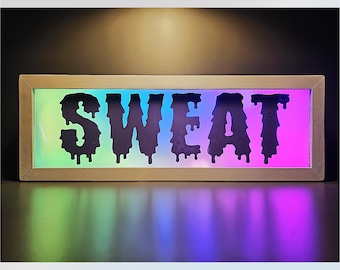 SWEAT & SHINE: Motivierende und einzigartige Light Box für Fitness-Enthusiasten