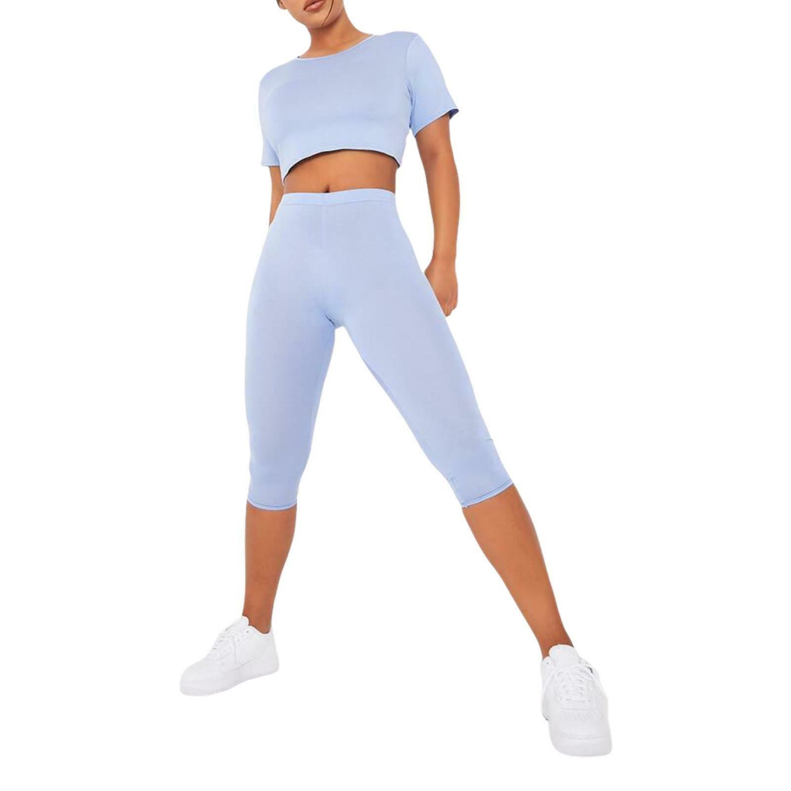 Capri Short 3/4 Length Summer High Waisted Capri Leggings for Etsy