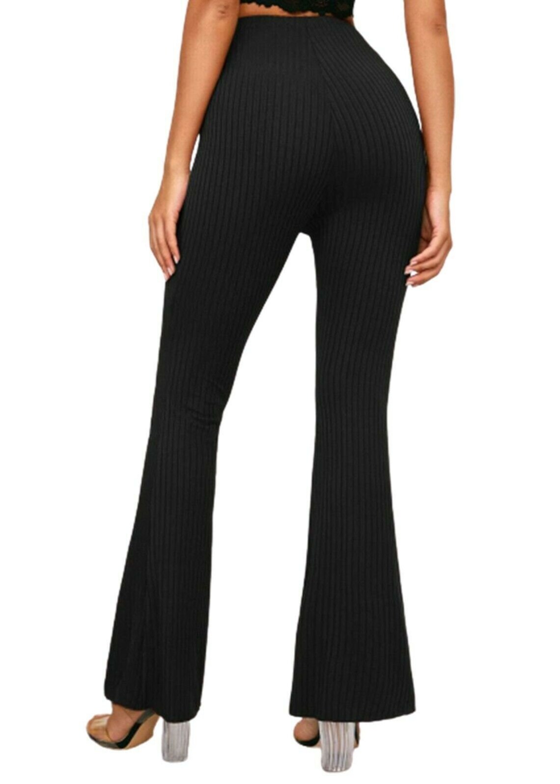 low waisted flare leggings