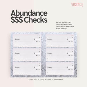 Vision Board Book & Kit "Visions In Progress": Magazine, Poster Board, Washi Tape | Goal Planner image 13