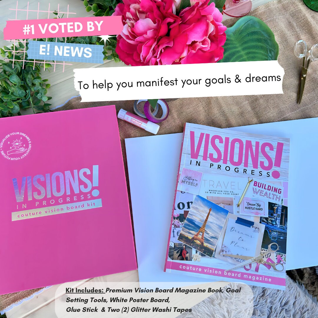 Vision Boards without magazines? Get this book instead 