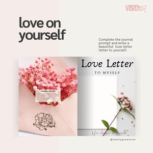 Vision Board Book & Kit "Visions In Progress": Magazine, Poster Board, Washi Tape | Goal Planner image 10