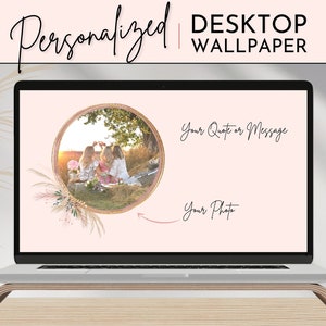 Papier peint numérique personnalisé - Organiseur (Boho 3)