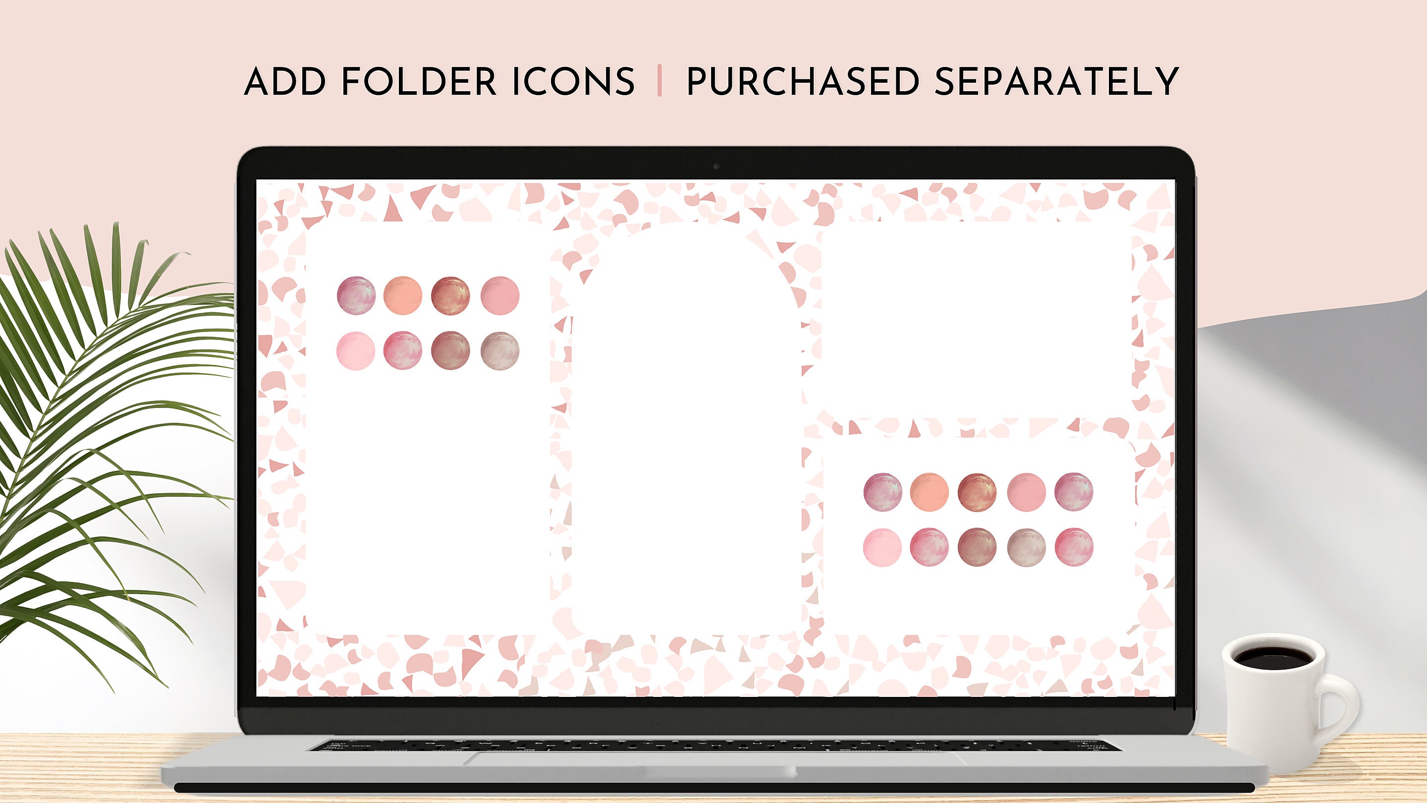Digital Desktop Organizer - Wallpaper - Screensaver. (speckle Tile) - Etsy