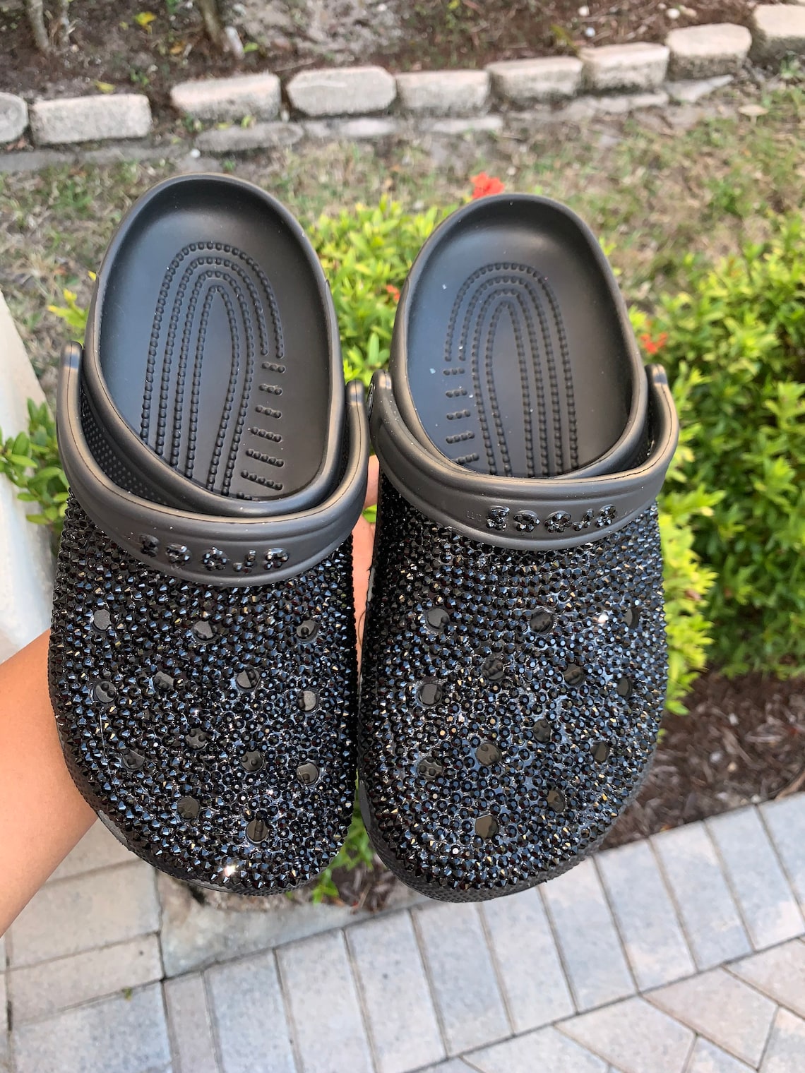 Bling Crocs Bedazzled Crocs Etsy