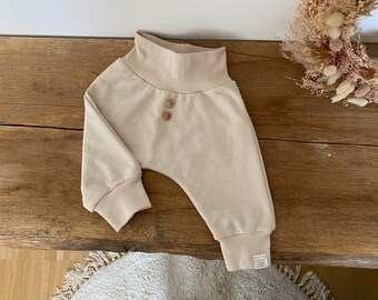 Bloomer beige en molleton bio