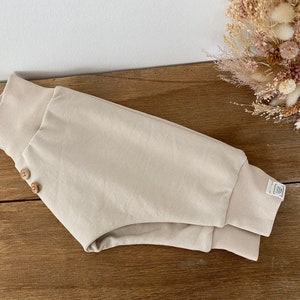 Bloomer beige en molleton bio image 2