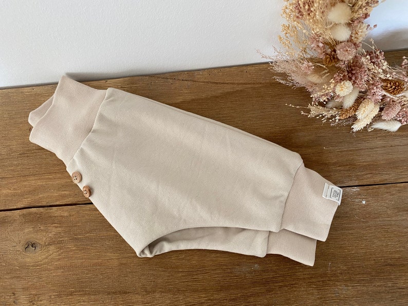 Bloomer beige en molleton bio image 2