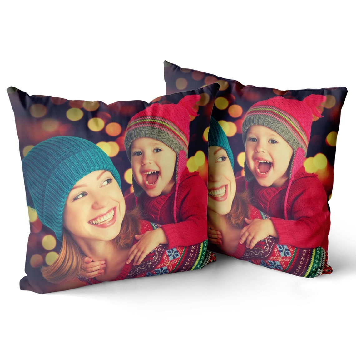 Photo Pillow Personalized Pillow Case Custom Photo Pillowcase Etsy