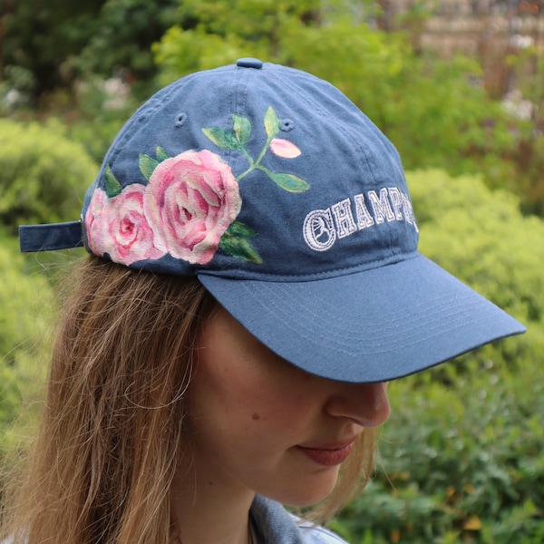 Casquette Rosae - Casquette vintage Champion upcyclée