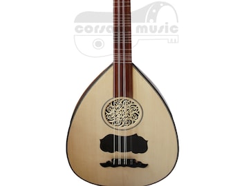 7 String Lute (Lavta, πολιτικο λαούτο) by Luthier Kamil Gul ships from NJ